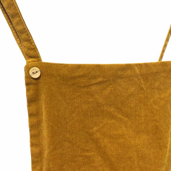 Zara Trafaluc Pinny Bib Corduroy Overall Dress - Picture 5 of 7